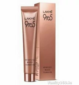 Lakme 9 To 5 Weightless Mousse Foundation (29 g)