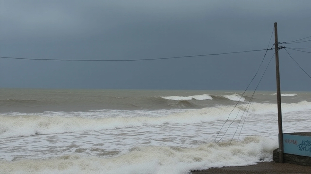 साइक्लोन मोंथा: आंध्र प्रदेश में लैंडफॉल के लिए लाल चेतावनी, 25 लाख लोग प्रभावित